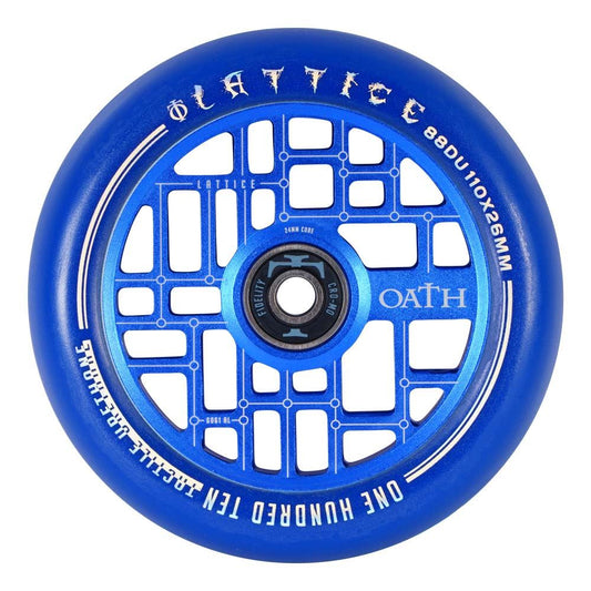 Oath Lattice 110mm Wheels - Blue