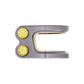 Oath Carcass 2 Bolt Clamp - Gold/Titanium
