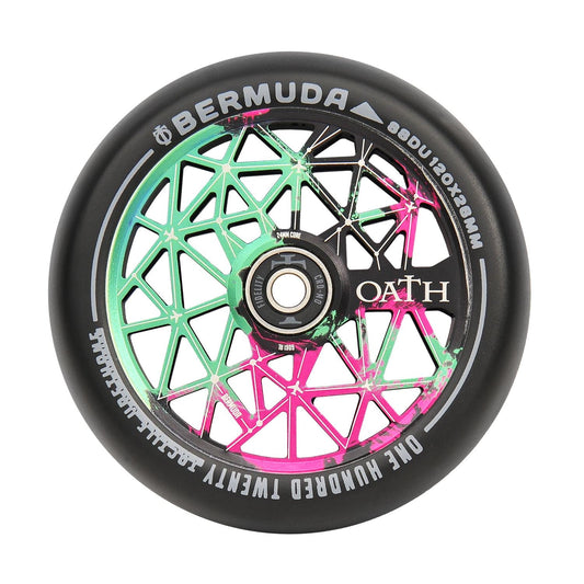Oath Bermuda 120mm Wheels Green/Pink/Black