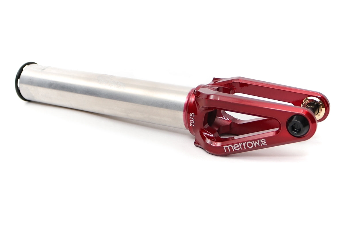 Ethic DTC Fork Merrow V2 SCS HIC Transparent Red