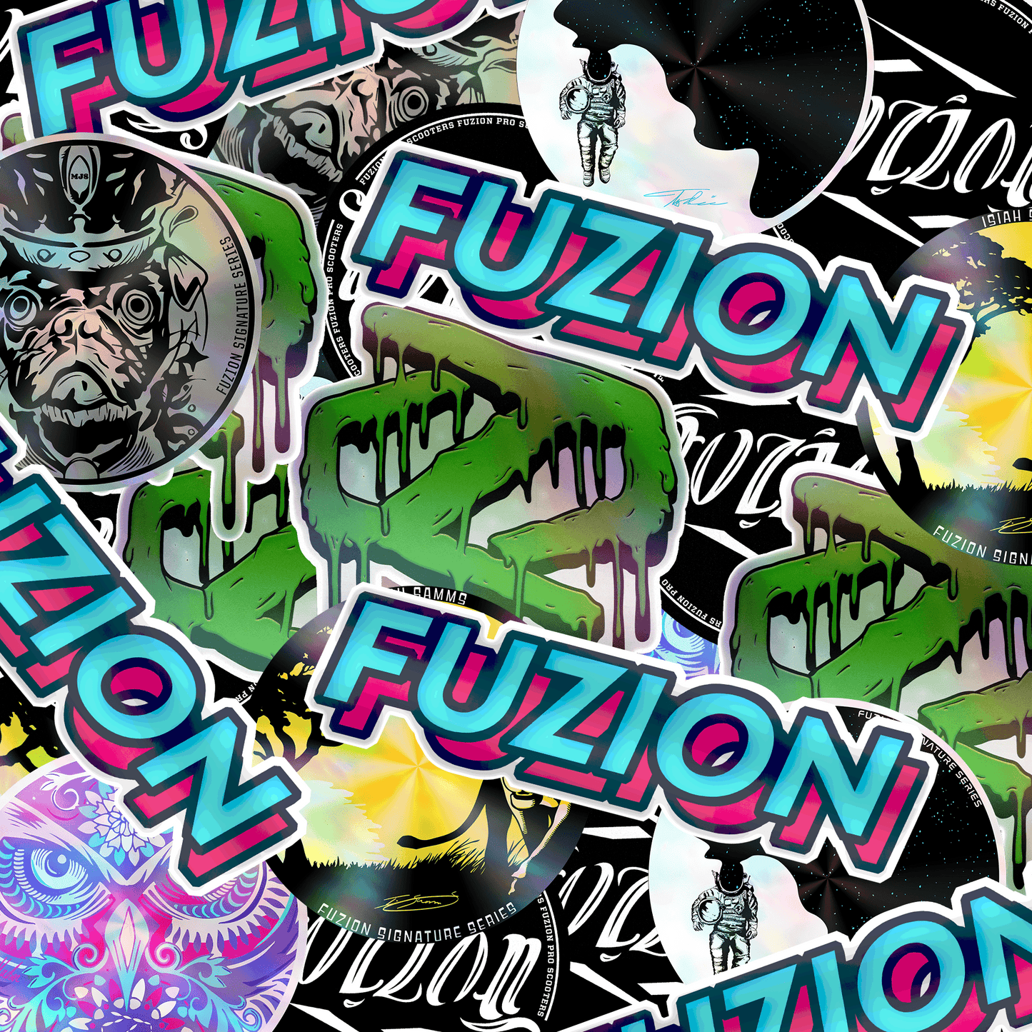 Fuzion Sticker Pack (12)