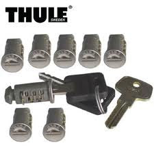 Thule One-Key System Cylinders (set of 8)