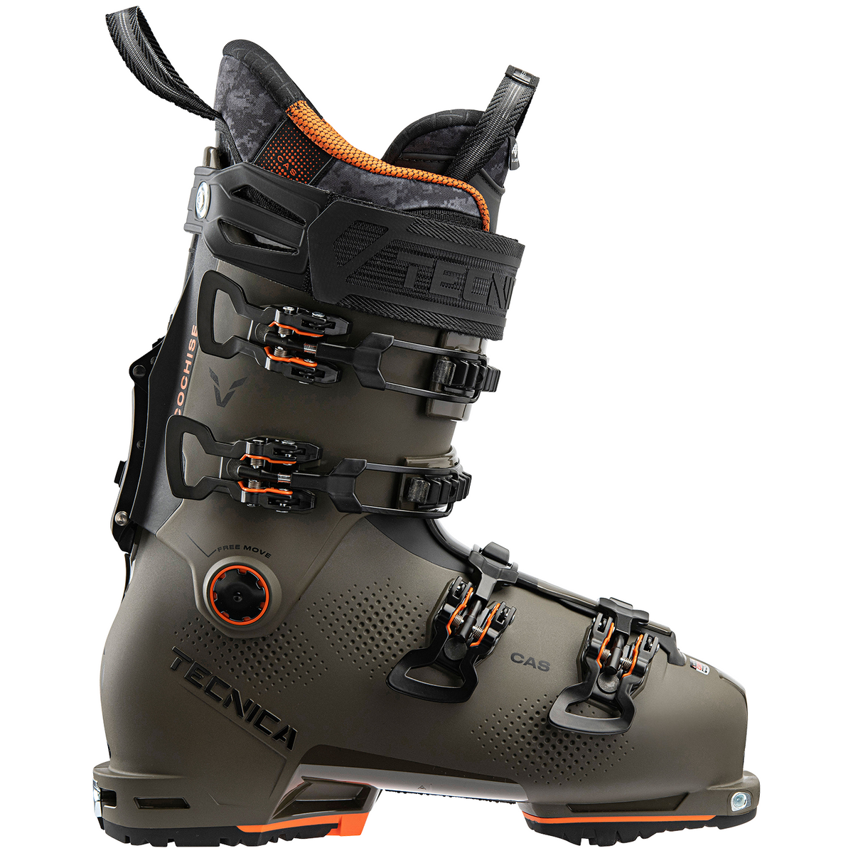 Tecnica Cochise 120 Ski Boots Mens 26.5 Black Yellow Freeride MV C.A.S. Vibram TECNICA TECNICA COCHISE 120 SKI BOOTS - Dinardos Ski Hike  main image 2