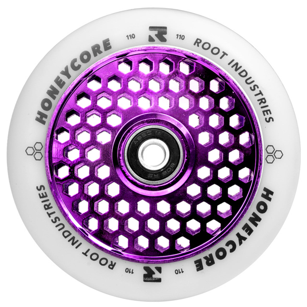 Honeycore Wheels | White / Purple